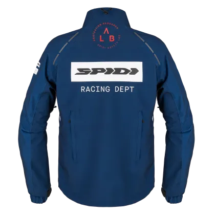 Textile motorcycle jacket SPIDI PIT LANE BLUE