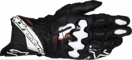 Δερμάτινα γάντια ALPINESTARS GP+ R V3 LTHR BLK/WHT