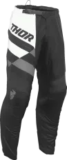 Pantaloni motocross copii THOR YOUTH SECTOR CHECKER NEGRU/ALB