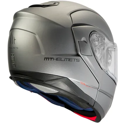 Отваряема каска MT ATOM SOLID MATT TITANIUM