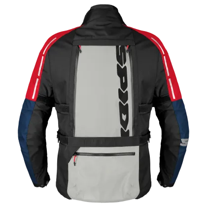 Mъжко текстилно мото яке SPIDI 4 SEASON V3 BLUE/ICE/RED