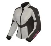 Jachetă motocicletă de vară de damă Modeka Emma Air Light/Grey