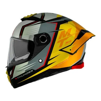 Helmet MT THUNDER 4 SV PENTAL B3 MATT PEARL YELLOW