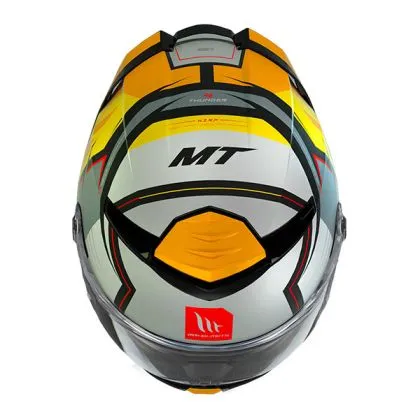 Helmet MT THUNDER 4 SV PENTAL B3 MATT PEARL YELLOW