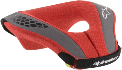 Γιακάς παιδικής προστασίας ALPINESTARS Sequence Ρολό λαιμού ΜΑΥΡΟ/ΚΟΚΚΙΝΟ