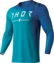 Motocross Jersey THOR PRIME FREEZE BLUE TEAL