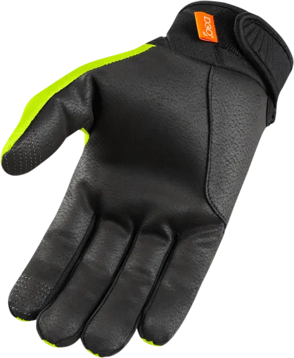 Mănuși moto textilă ICON ANTHEM 2 - HI-VIZ
