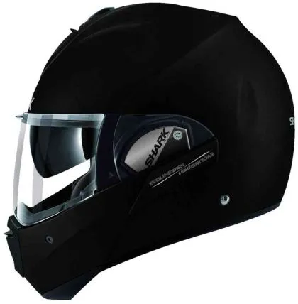 Casca SHARK FLIP UP EVOLINE SERIES 3 NEGRA