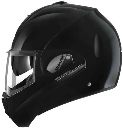 Casca SHARK FLIP UP EVOLINE SERIES 3 NEGRA