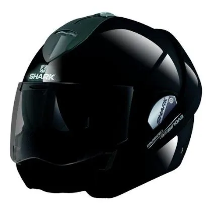 Casca SHARK FLIP UP EVOLINE SERIES 3 NEGRA