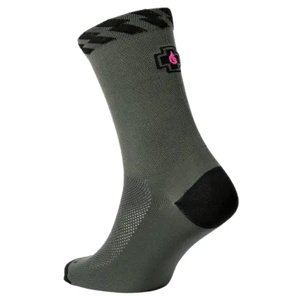 Sosete verzi Muc-Off Technical Riders