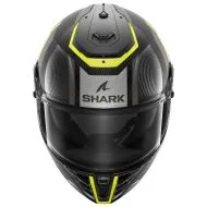 Helmet SHARK SPARTAN RS CARBON SHAWN GLOSS BLACK/GRAY/YELLOW FLUO