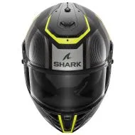 Helmet SHARK SPARTAN RS CARBON SHAWN GLOSS BLACK/GRAY/YELLOW FLUO