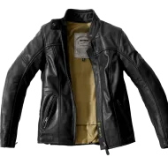 Geaca de motociclete din piele de dama SPIDI ROCK LADY Neagra
