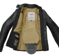 Geaca de motociclete din piele de dama SPIDI ROCK LADY Neagra