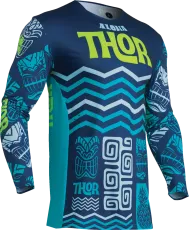 Motocross Jersey THOR PRIME ALOHA BLUE