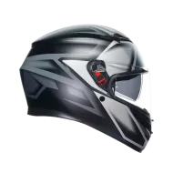 CASTĂ AGV K3 COMPOUND NEGRU MAT/GRI