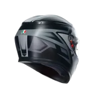 CASTĂ AGV K3 COMPOUND NEGRU MAT/GRI