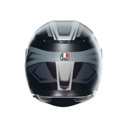 КАСКА  AGV K3 COMPOUND MATT BLACK/GREY