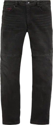 Τζιν μοτοσικλέτας ICON UPARMOR JEANS - ΜΑΥΡΟ
