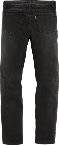 Τζιν μοτοσικλέτας ICON UPARMOR JEANS - ΜΑΥΡΟ