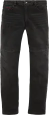 Τζιν μοτοσικλέτας ICON UPARMOR JEANS - ΜΑΥΡΟ