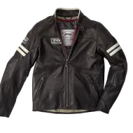 Кожено мото яке SPIDI VINTAGE Brown/Ice