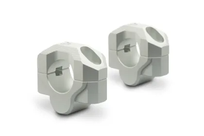 Handlebar Risers SW-MOTECH BAR RISER 28MM SILVER m