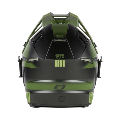 Enduro helmet O'NEAL EX-SRS HITCH BLACK/OLIVE V.24