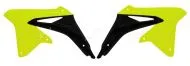 Radiator Guard RACETECH Suzuki RM-Z450 Neon Yellow/Black