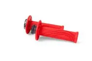 Grips RACETECH R20 Lock On Grips Wave Neon Red