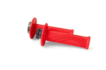 Grips RACETECH R20 Lock On Grips Wave Neon Red