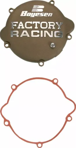Clutch cover BOYESEN FACTORY COVERS CLUTCH KTM 85 105 Magnesium
