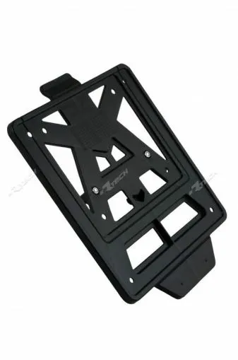 Number plate RACETECH Black