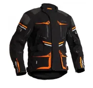 Текстилно мото яке Lindstrands Sunne Black/Orange