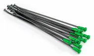 Спици KITE SPOKES 21FR BK/GN NIP 12PC Black/Green