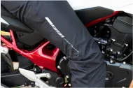 Lindstrands Backafall Black textile trousers