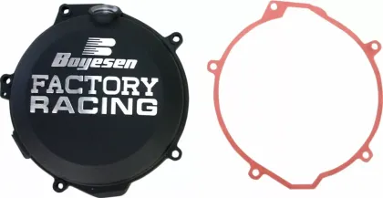 Clutch cover BOYESEN FACTORY COVER CLUTCH KTM EXC-F 250/350 BLACK