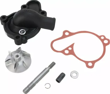 Water pump cover and impeller kit BOYESEN COVER/IMP WATPMP YZ125 Black