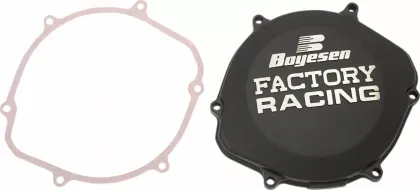 Clutch cover BOYESEN FACTORY CLUTCH CVR CR250 02-07 Black