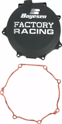 Clutch cover BOYESEN FACTORY COVER CLUTCH Kawasaki KFX 450 BLACK