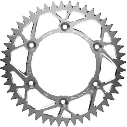 Rear sprocket RFX Pro Series TT-R 125 LW BIG WHEELS E (CE21) - Elite Aluminium - 520 Silver