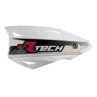 Replacement plastics for handlebar guards RACETECH Vertigo White