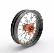 Rim KITE WHEEL ELITE SM 3.50X17 TT Black Orange