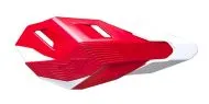 Protecții ghidon RACETECH HP3 Cross/Enduro Roșu/Alb