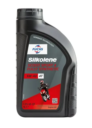 Oil FUCHS SILKOLENE SCOOT SPORT 4 5W40 1L