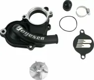 Water pump cover and impeller kit BOYESEN COVER WATER PUMP RMZ450 Black