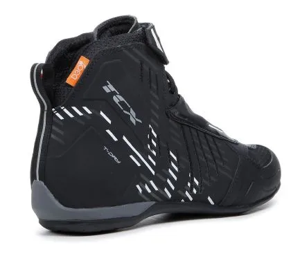 Ghete moto TCX RO4D WP NEGRU/ALB