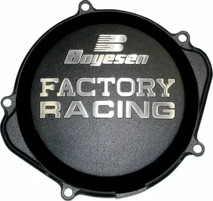 Clutch cover BOYESEN FACTORY COVER CLU CRF250 04-09 Black