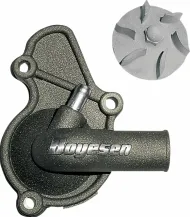 Water pump cover and impeller kit BOYESEN COVER WATER PUMP RMZ450 Magnesium